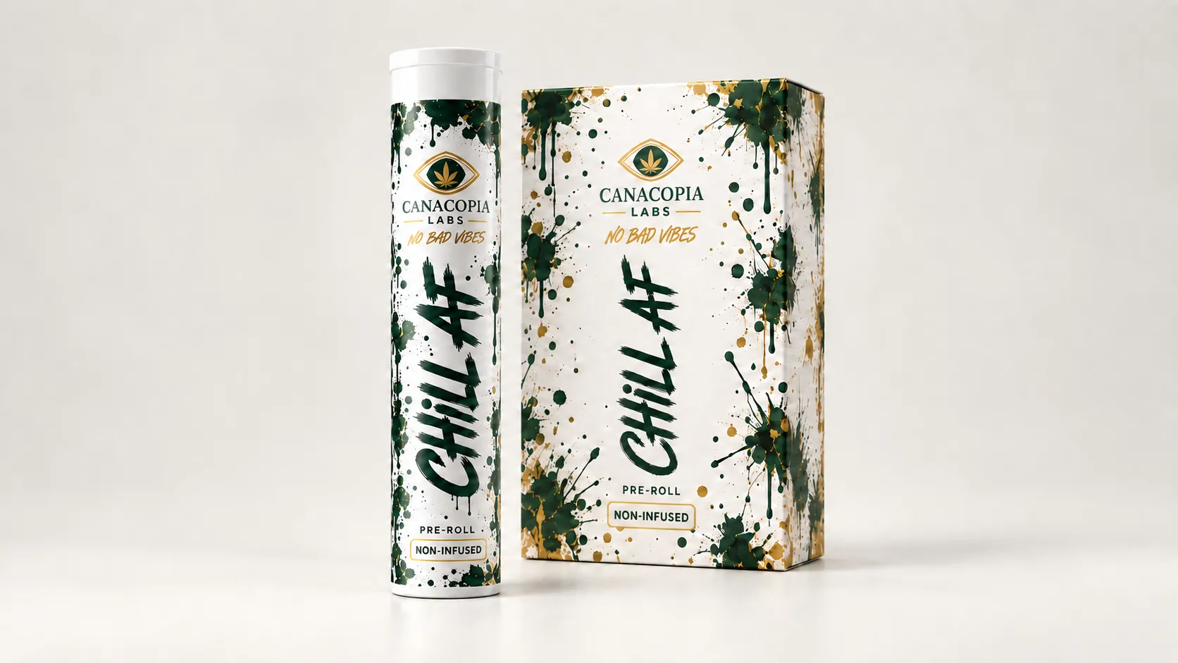 Canacopia Labs Chill AF premium flower pre-rolls, 4-pack