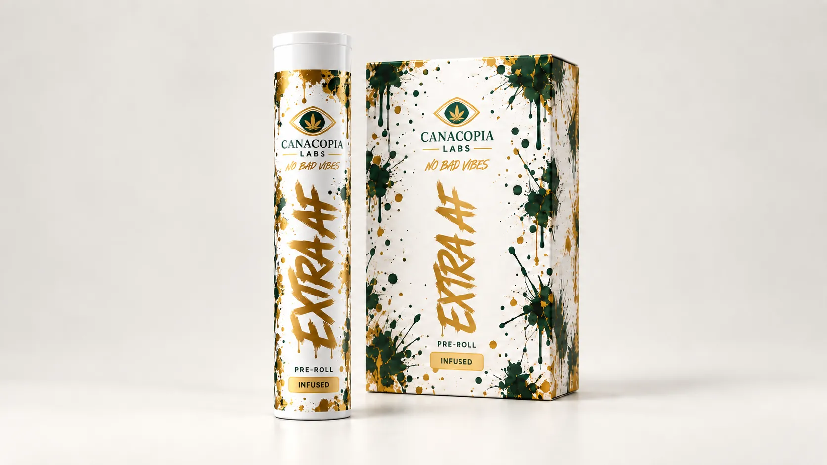 Canacopia Labs Extra AF infused pre-rolls, 4-pack